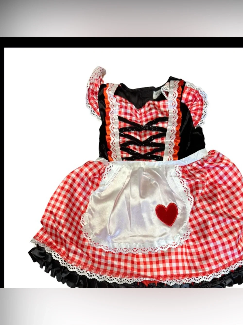 NIP Spirit Halloween Baby Lil’ Red Riding Hood Costume SZ 12-18 Months - Picture 5 of 8
